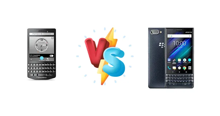 P'9983 vs KEY2 LE: BlackBerry Showdown