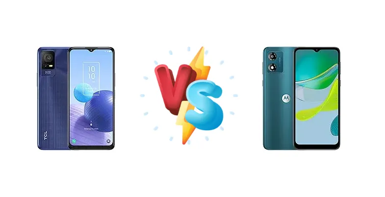 TCL 408 vs Motorola Moto E13