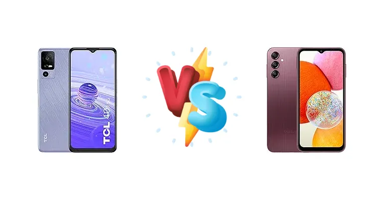 TCL 40R vs Samsung Galaxy A14