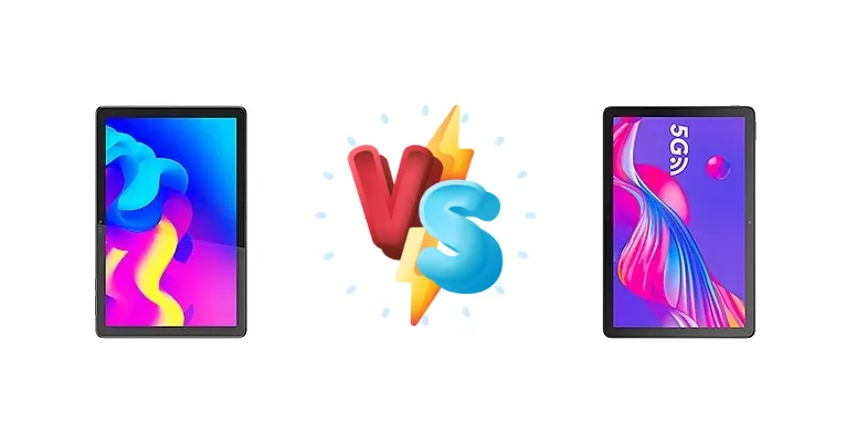 TCL Tab 10 HD 4G vs TCL Tab 10s 5G