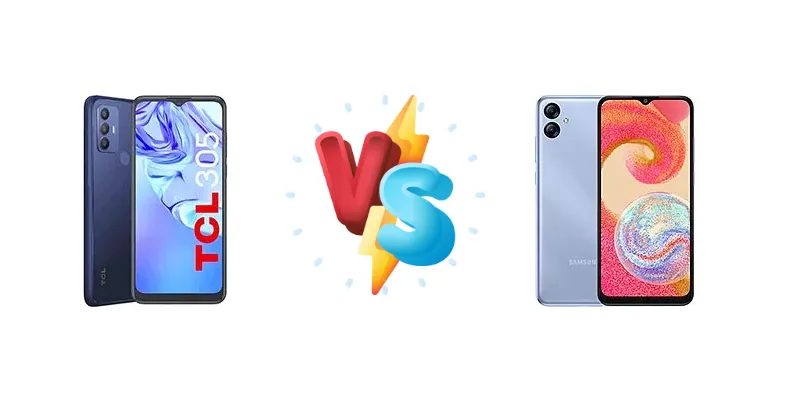 TCL 305 vs Galaxy A04e: Budget Phone Showdown