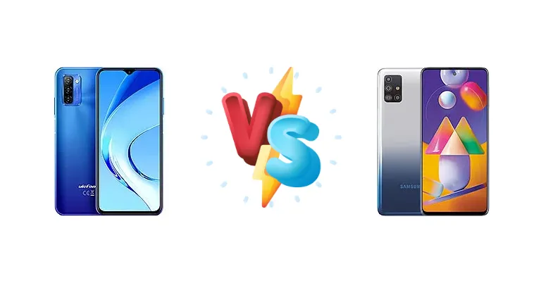 Ulefone Note 12 vs Samsung Galaxy M31s