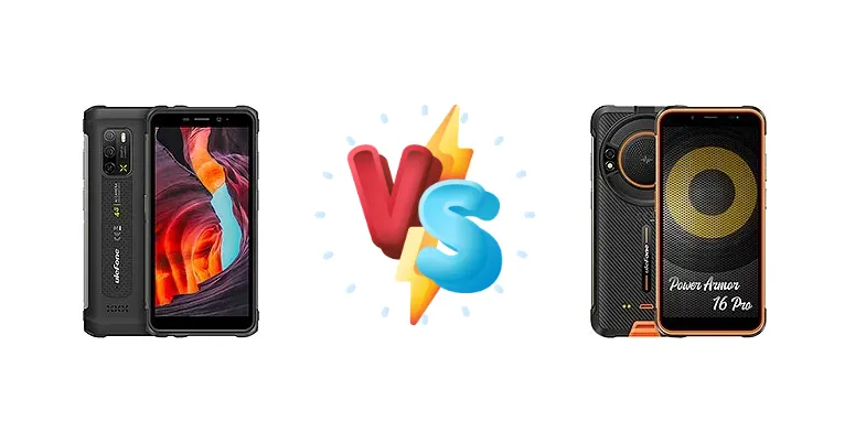 Ulefone Armor X10 Pro vs Ulefone Power Armor 16 Pro