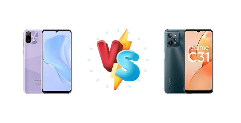 Ulefone Note 6P vs Realme C31