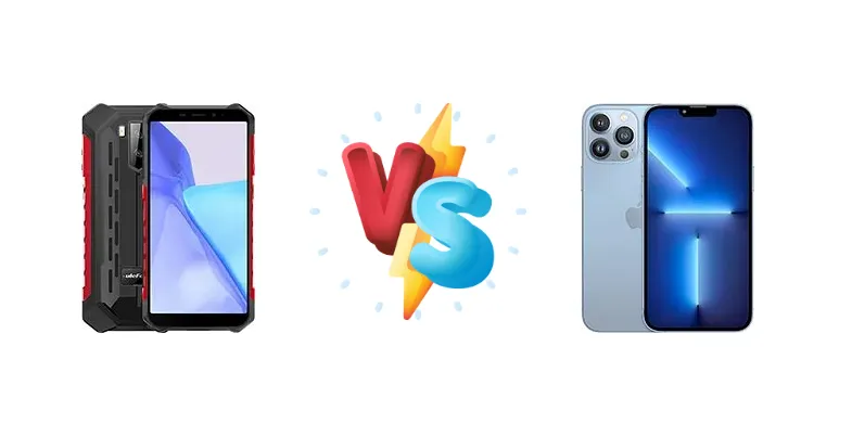 Ulefone Armor X9 Pro vs Apple iPhone 13 Pro Max