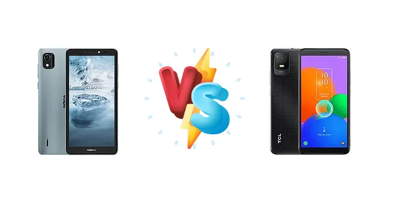 Nokia C2 2nd Edition vs TCL 403