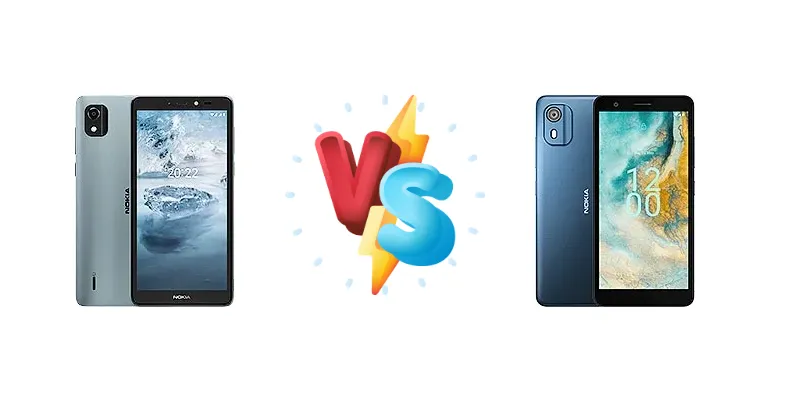 Nokia C2 2nd Edition vs Nokia C02