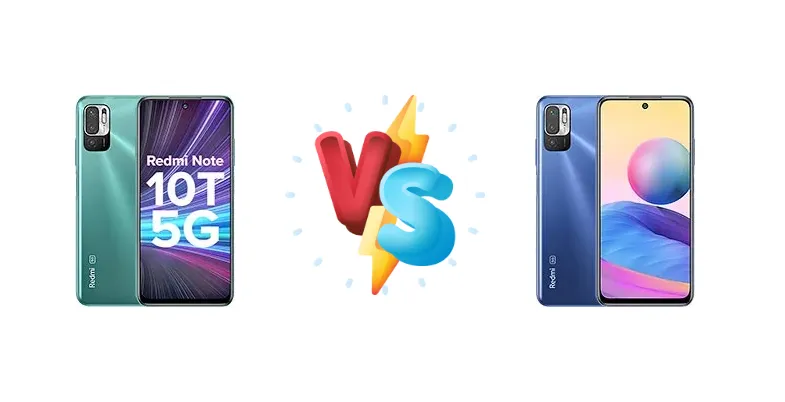 Xiaomi Redmi Note 10T 5G vs Xiaomi Redmi Note 10 5G