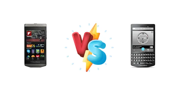 P'9982 vs P'9983: Porsche Design BlackBerry Showdown