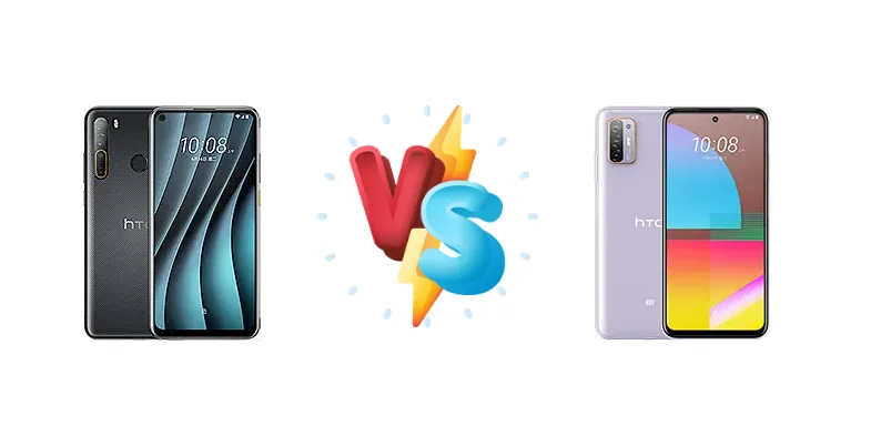 HTC Desire 20 Pro vs HTC Desire 21 Pro 5G