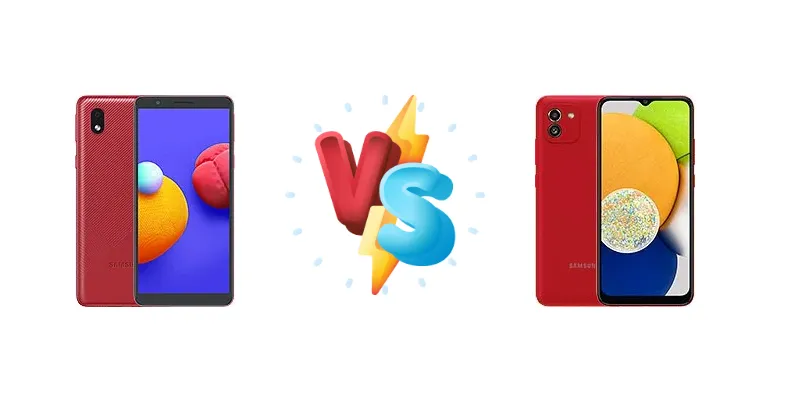 Samsung Galaxy A01 Core vs Samsung Galaxy A03