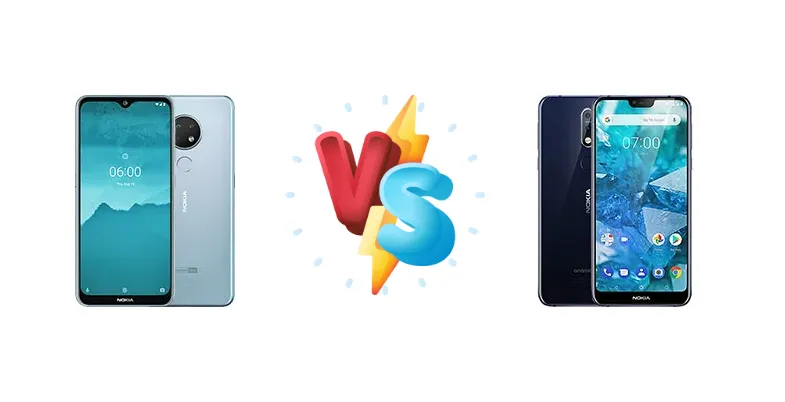 Nokia 6.2 vs Nokia 7.1