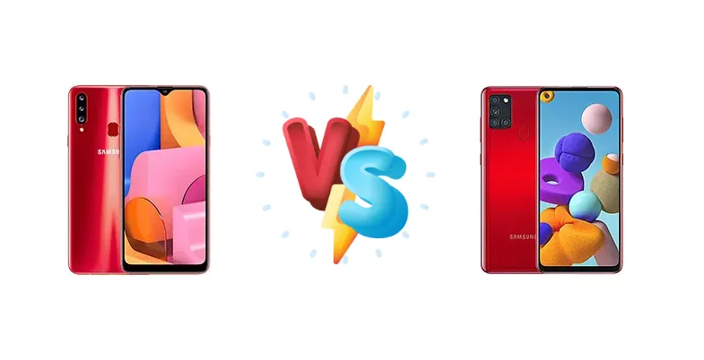 Samsung Galaxy A20s vs Samsung Galaxy A21s