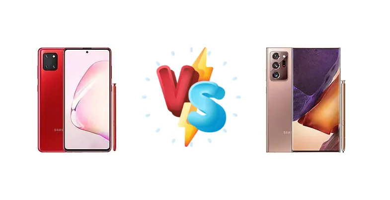 Samsung Galaxy Note10 Lite vs Samsung Galaxy Note20 Ultra 5G