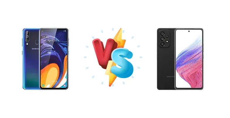 Samsung Galaxy A60 vs Samsung Galaxy A53 5G