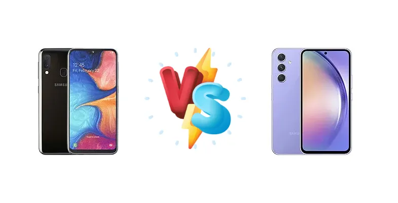 A20e vs A54: Which Samsung Galaxy Reigns?