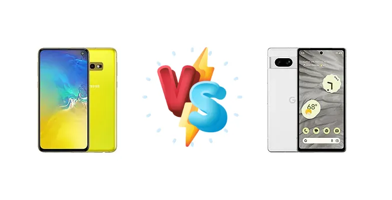 Samsung Galaxy S10e vs Google Pixel 7a