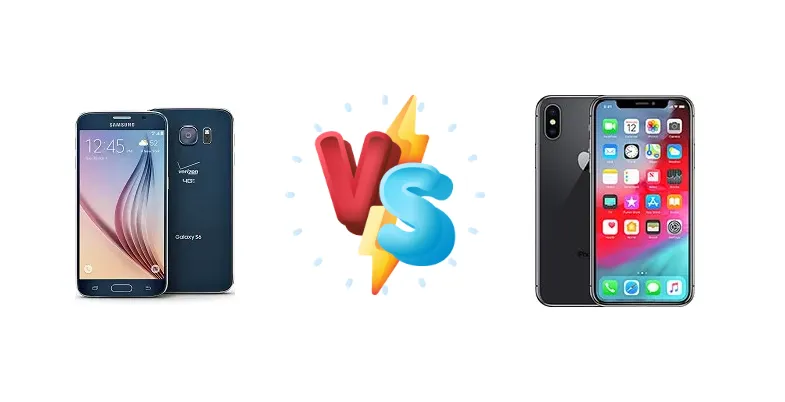Samsung Galaxy S6 (USA) vs Apple iPhone XS