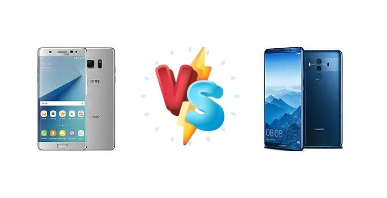 Samsung Galaxy Note7 (USA) vs Huawei Mate 10 Pro