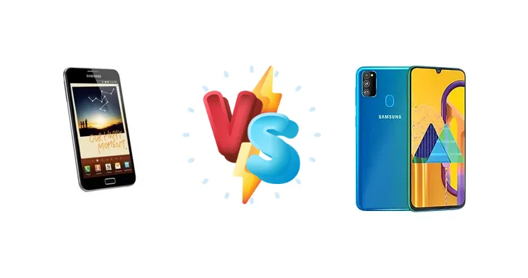Samsung Galaxy Note N7000 vs Samsung Galaxy M30s