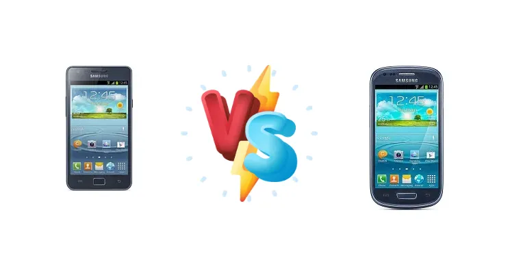 Samsung I9105 Galaxy S II Plus vs Samsung I8190 Galaxy S III mini