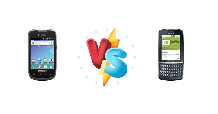 Samsung Dart T499 vs Samsung M580 Replenish