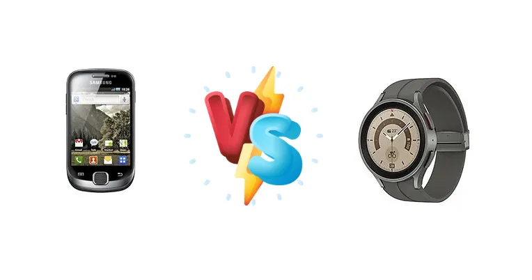Samsung Galaxy Fit S5670 vs Samsung Galaxy Watch5 Pro