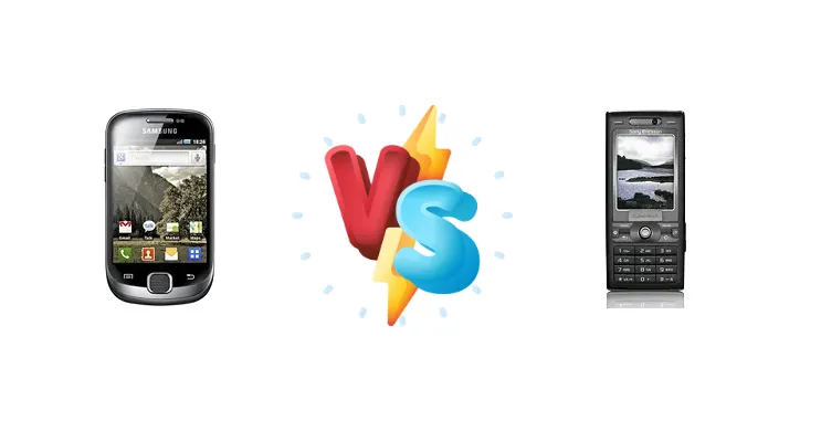 Samsung Galaxy Fit S5670 vs Sony Ericsson K800