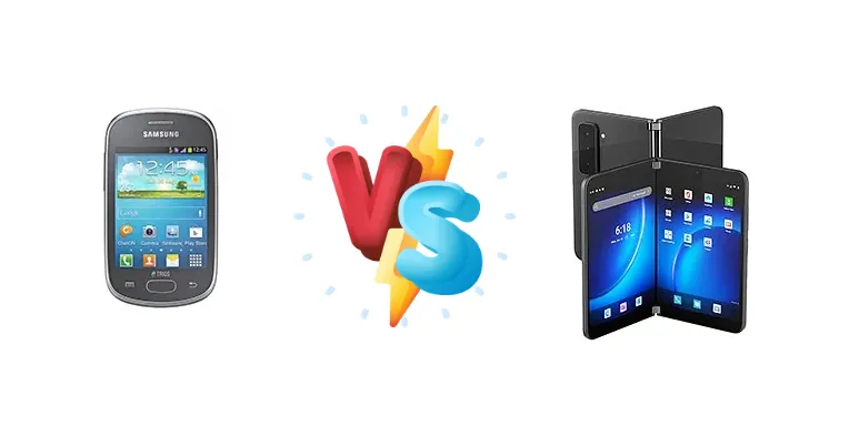 Samsung Galaxy Star Trios S5283 vs Microsoft Surface Duo 2
