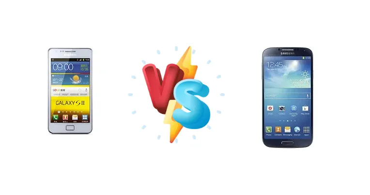 Samsung I9100G Galaxy S II vs Samsung I9500 Galaxy S4