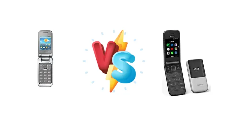 Samsung C3590 vs Nokia 2720 Flip