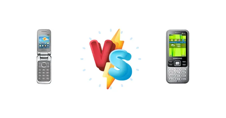 Samsung C3590 vs Samsung C3322