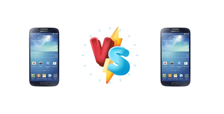 Samsung I9500 Galaxy S4 vs Samsung I9505 Galaxy S4