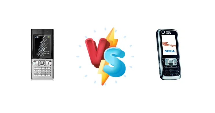 Sony Ericsson T700 vs Nokia 6120 classic