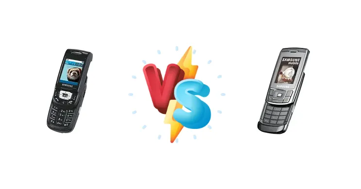 Samsung D500 vs Samsung D900i