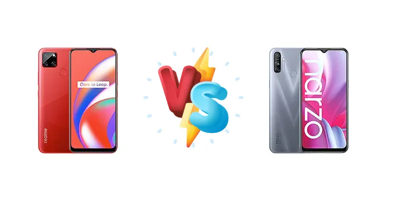 Realme C12 vs Realme Narzo 20A