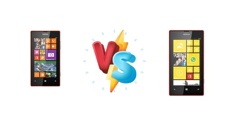 Nokia Lumia 525 vs Nokia Lumia 520