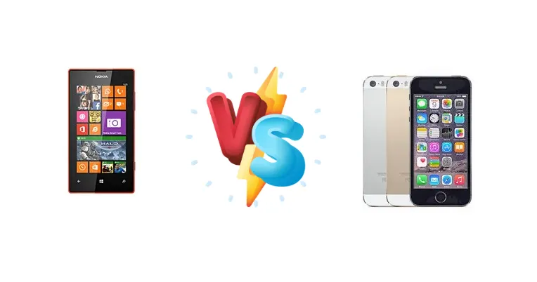 Nokia Lumia 525 vs Apple iPhone 5s