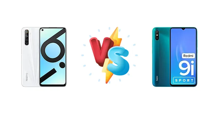 Realme 6i (India) vs Xiaomi Redmi 9i Sport