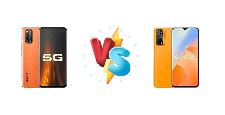 vivo iQOO 3 5G vs vivo iQOO Z5x