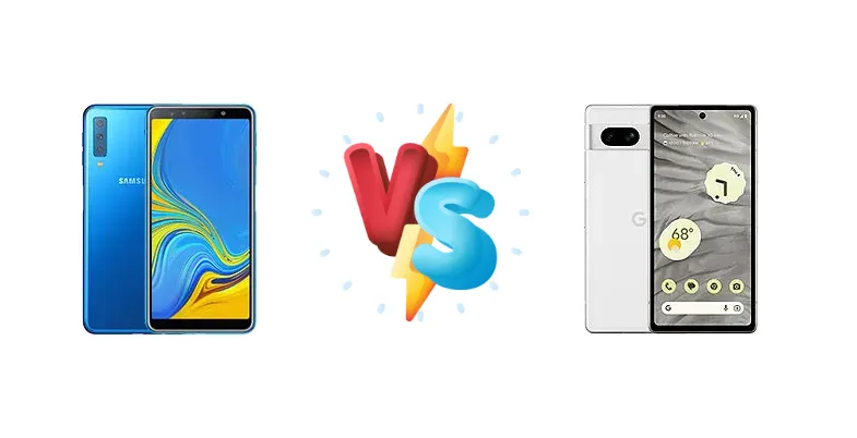 Samsung Galaxy A7 (2018) vs Google Pixel 7a