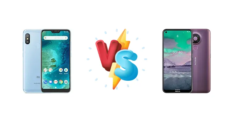 Xiaomi Mi A2 Lite (Redmi 6 Pro) vs Nokia 3.4