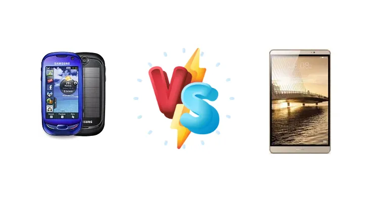 Samsung S7550 Blue Earth vs Huawei MediaPad M2 8.0