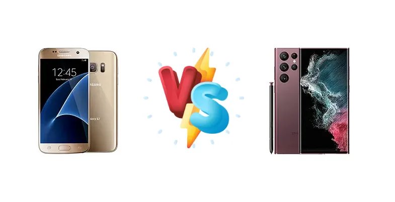 Samsung Galaxy S7 (USA) vs Samsung Galaxy S22 Ultra 5G