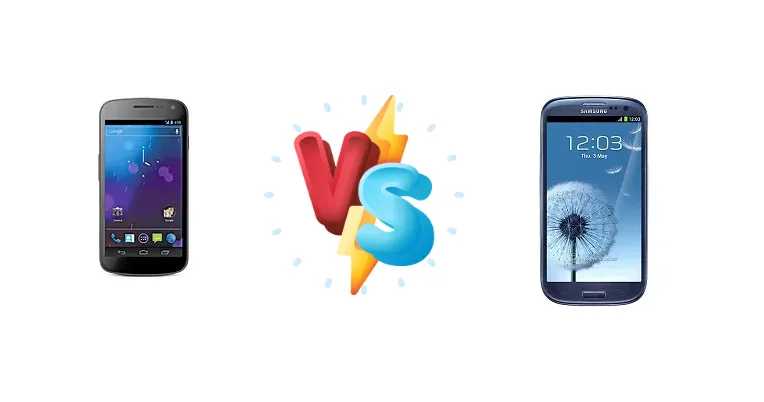 Samsung Galaxy Nexus I9250M vs Samsung I9300 Galaxy S III