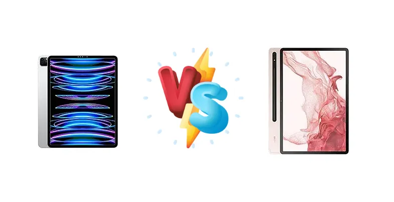Apple iPad Pro 12.9 (2022) vs Samsung Galaxy Tab S8+