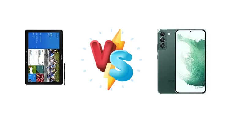 Samsung Galaxy Note Pro 12.2 3G vs Samsung Galaxy S22+ 5G