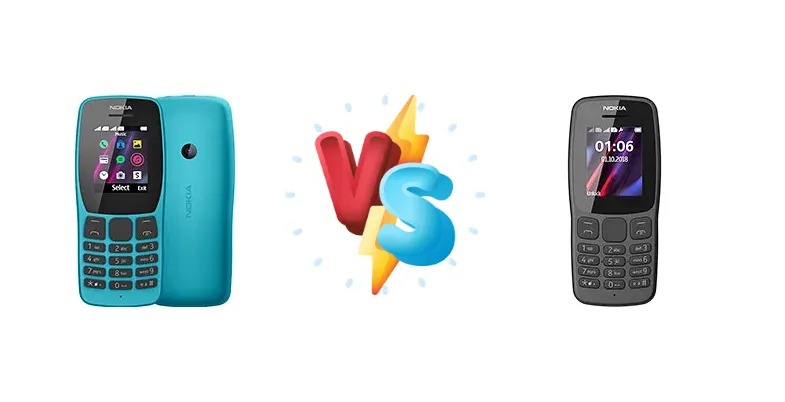 Nokia 110 (2019) vs Nokia 106 (2018)