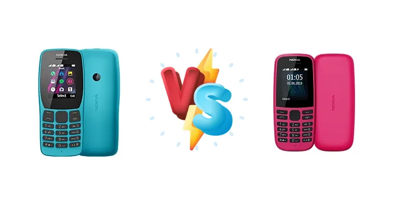 Nokia 110 (2019) vs Nokia 105 (2019)