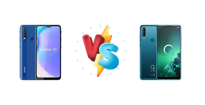 Lenovo A8 2020 vs alcatel 3x (2019)